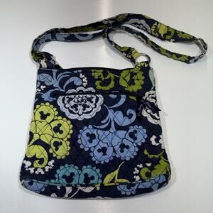 Vera Bradley Disney Parks Hidden Mickey Crossbody Hipster Bag Blue